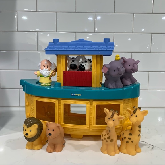 FisherPrice Toys Fisher Price Noahs Ark Little People Preschool